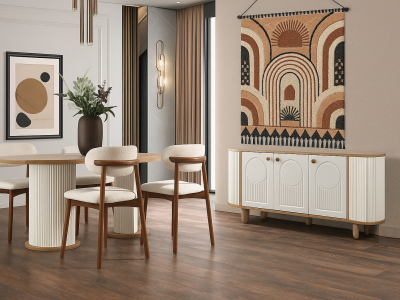 Bohem Yemek Odası Takımı